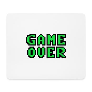 Game Over Retrogaming Vintage-Pixel - Mousepad (Querformat) - Weiß - Vorne