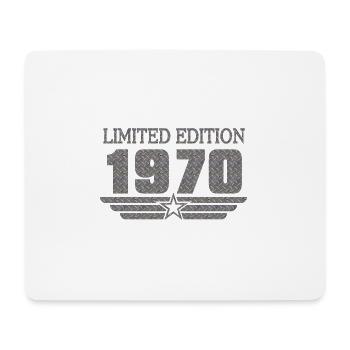 Metal 1970 LE Birthday - Mousepad (Querformat) - Weiß - Vorne