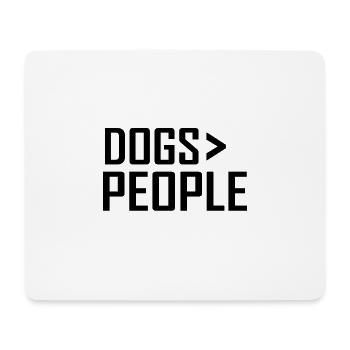 Hund Dog - Mousepad (Querformat) - Weiß - Vorne