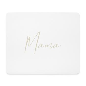 Mama - Mousepad (Querformat) - Weiß - Vorne