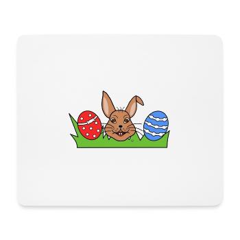 Happy Easter Eggs - Mouse Pad (horizontal) - white - Front