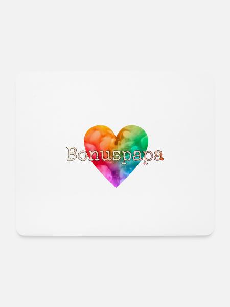 Bonuspapa - LGBTQI+ - Mousepad (Querformat) - Weiß