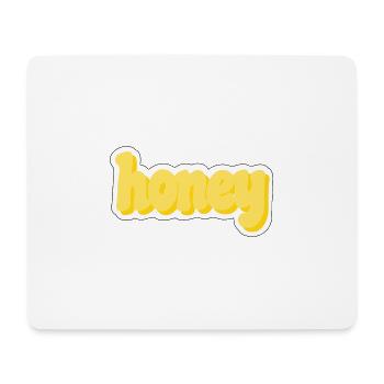 Honey - Mousepad (Querformat) - Weiß - Vorne
