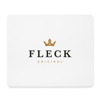 Fleck Original Familienlogo - Mousepad (Querformat) - Weiß - Vorne