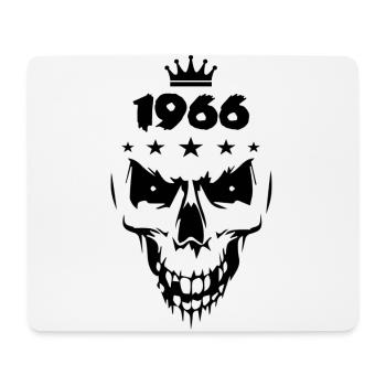 1966 Totenkopf - Mousepad (Querformat) - Weiß - Vorne