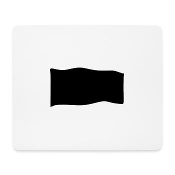form symbol flagge - Mousepad (Querformat) - Weiß - Vorne