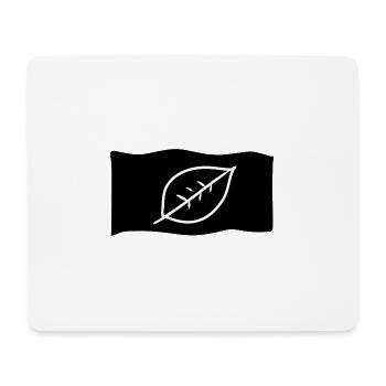 Icon Flag Leaf Nature - Mouse Pad (horizontal) - white - Front