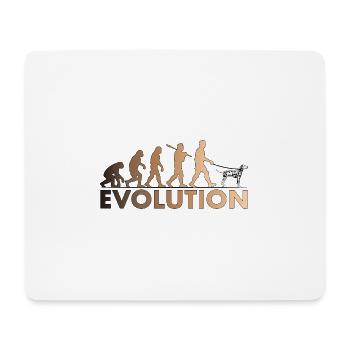 Dalmatiner Evolution Brown - Mousepad (Querformat) - Weiß - Vorne