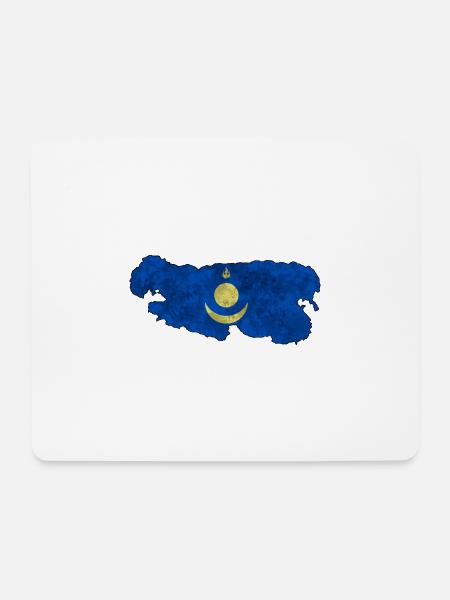 Mongolisches Reich - Mousepad (Querformat) - Weiß