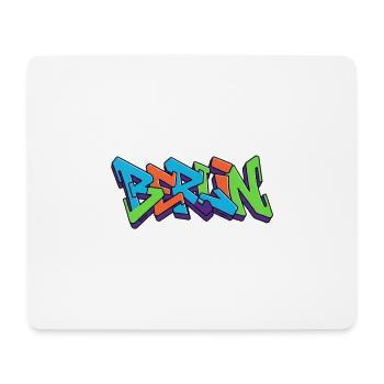 Berliner Straßen Graffiti Farbexplosion - Mousepad (Querformat) - Weiß - Vorne