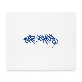 Sargans T-Shirt für echte Sarganser - Mousepad (Querformat) - Weiß - Vorne