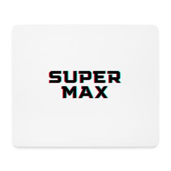 Super Max Fan Shirt - Mouse Pad (horizontal) - white - Front