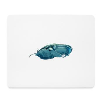 Majestätischer Mantarochen II : Anmut unter Wasser - Mousepad (Querformat) - Weiß - Vorne