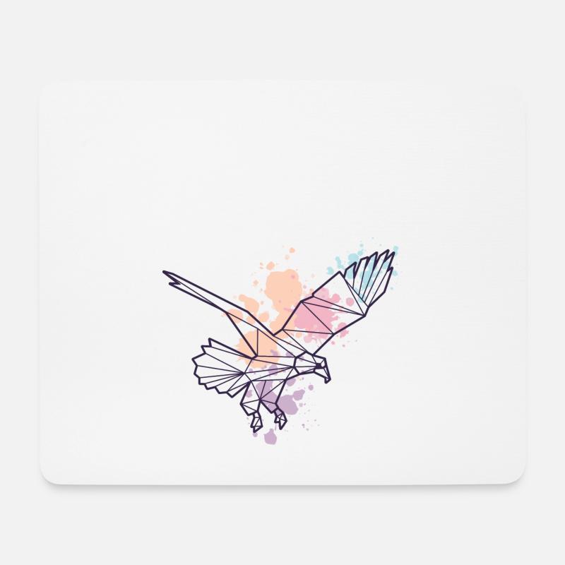 Fliegender Adler - Mousepad (Querformat) - Weiß