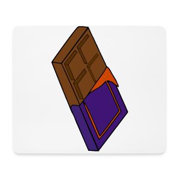 Chocolate bar costume for carnival and carnival - Mouse Pad (horizontal) - white - Front