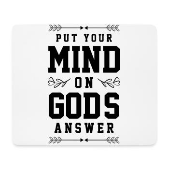 Bible Verses - Mouse Pad (horizontal) - white - Front