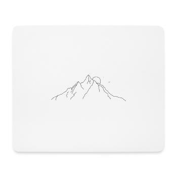 mountain - Mouse Pad (horizontal) - white - Front