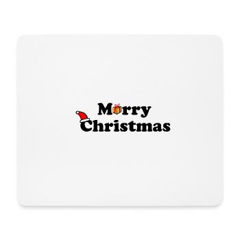 Merry Christmas - Mousepad (Querformat) - Weiß - Vorne