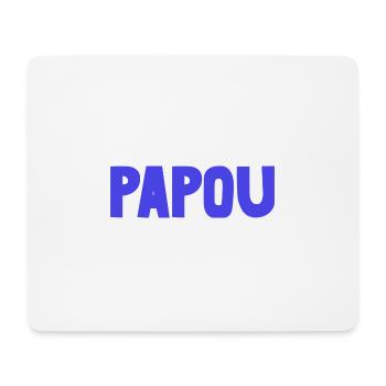 PAPY. FÊTE DES PÈRES. BONNE FÊTE PAPY. JE T'AIME. - Tapis de souris (format paysage) - blanc - Devant