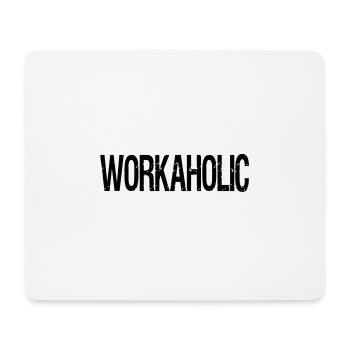 bourreau de travail - Tapis de souris (format paysage) - blanc - Devant