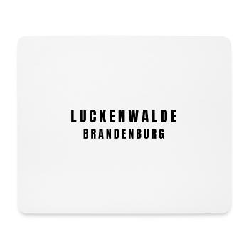 Luckenwalde Brandenburg - Mousepad (Querformat) - Weiß - Vorne