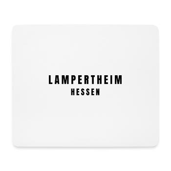 Lampertheim, Hesse - Mouse Pad (horizontal) - white - Front