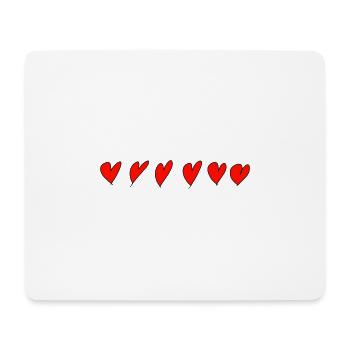 Endless Love - Mousepad (Querformat) - Weiß - Vorne