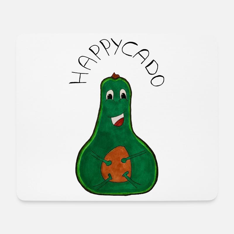 HappyCado - Mouse Pad (horizontal) - white