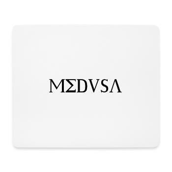 Medusa aus griechischer Mythologie schwarz Design - Mousepad (Querformat) - Weiß - Vorne