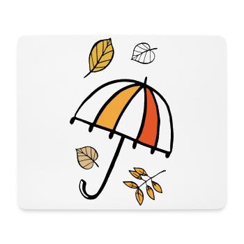 Der Herbst - Mousepad (Querformat) - Weiß - Vorne
