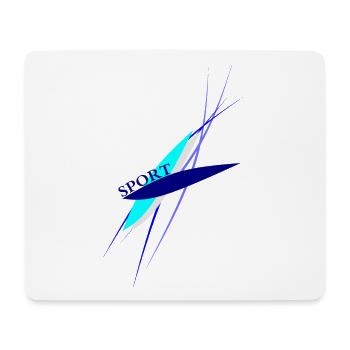 Sport - Mouse Pad (horizontal) - white - Front
