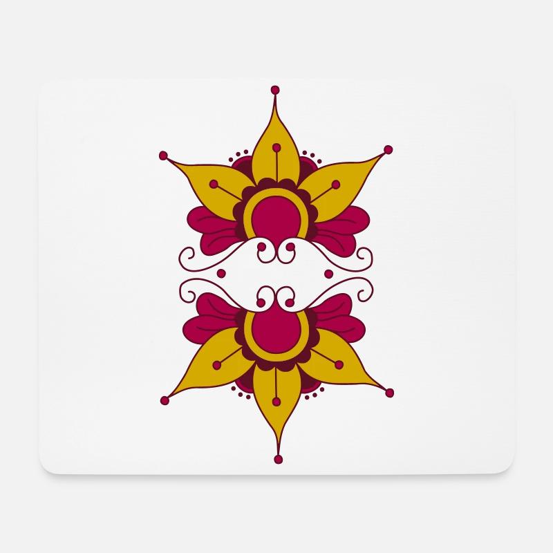 Oriental pattern - Mouse Pad (horizontal) - white