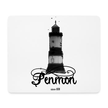 Penmon Point Leuchtturm - Mousepad (Querformat) - Weiß - Vorne