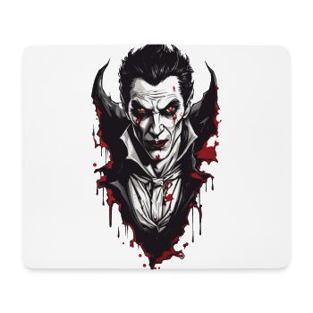 Nostalgique Vampire Retro Horror Design esthétique - Tapis de souris (format paysage) - blanc - Devant