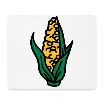 Corn Mais Maiskolben corncob - Mousepad (Querformat) - Weiß - Vorne