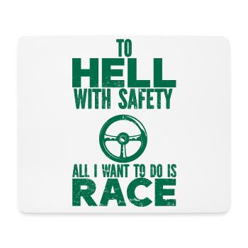 Auto Oldtimer Racing Autoliebhaber Auto-Veteranen - Mousepad (Querformat) - Weiß - Vorne