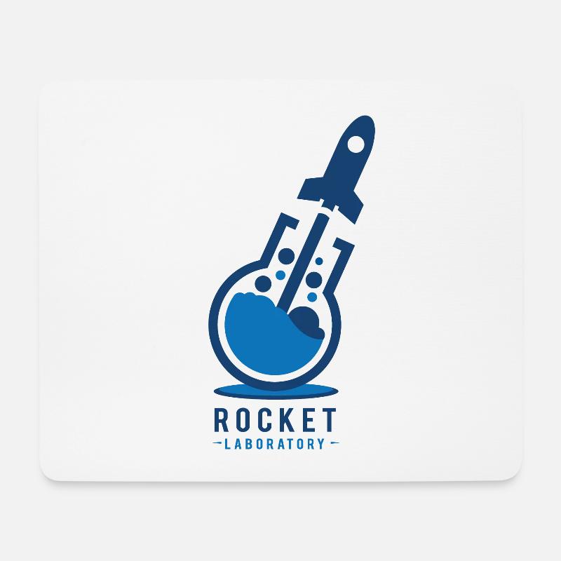 Rocket Labor - Mousepad (Querformat) - Weiß