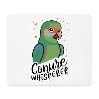 Wellensittich Sittich - Mousepad (Querformat) - Weiß - Vorne