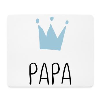 Papa Krone - Best Dad - Mouse Pad (horizontal) - white - Front