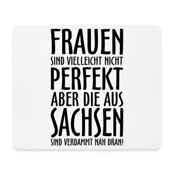 Frauen aus Sachsen - Mousepad (Querformat) - Weiß - Vorne