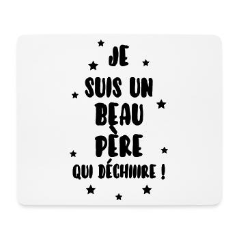 Stiefvater / Stiefmutter / Ehe / Familie - Mousepad (Querformat) - Weiß - Vorne