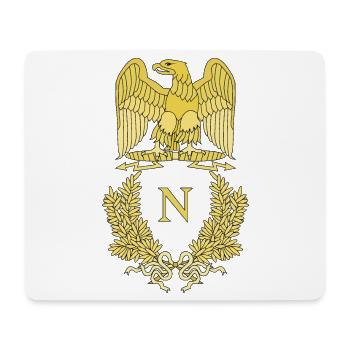 Napoléon Bonaparte Aigle - Tapis de souris (format paysage) - blanc - Devant