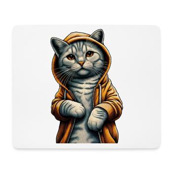Kitten The Rapper - Mouse Pad (horizontal) - white - Front