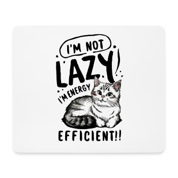 Energiesparmodus Perserkatze - Mousepad (Querformat) - Weiß - Vorne