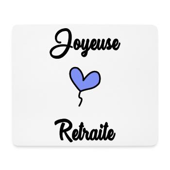 RETRAITE. BONNE RETRAITE - Tapis de souris (format paysage) - blanc - Devant
