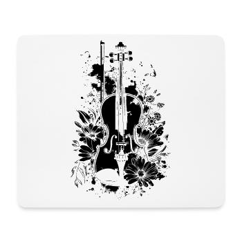 Fiddle Cartoon Style - Mouse Pad (horizontal) - white - Front