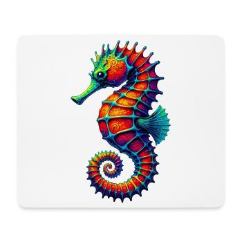 Seahorse - Mouse Pad (horizontal) - white - Front