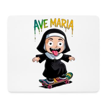 Hail Mary - Mouse Pad (horizontal) - white - Front
