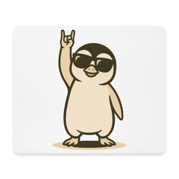 Polar Rocker Chick - Mouse Pad (horizontal) - white - Front