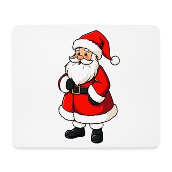 Weihnachtsmann - Mousepad (Querformat) - Weiß - Vorne